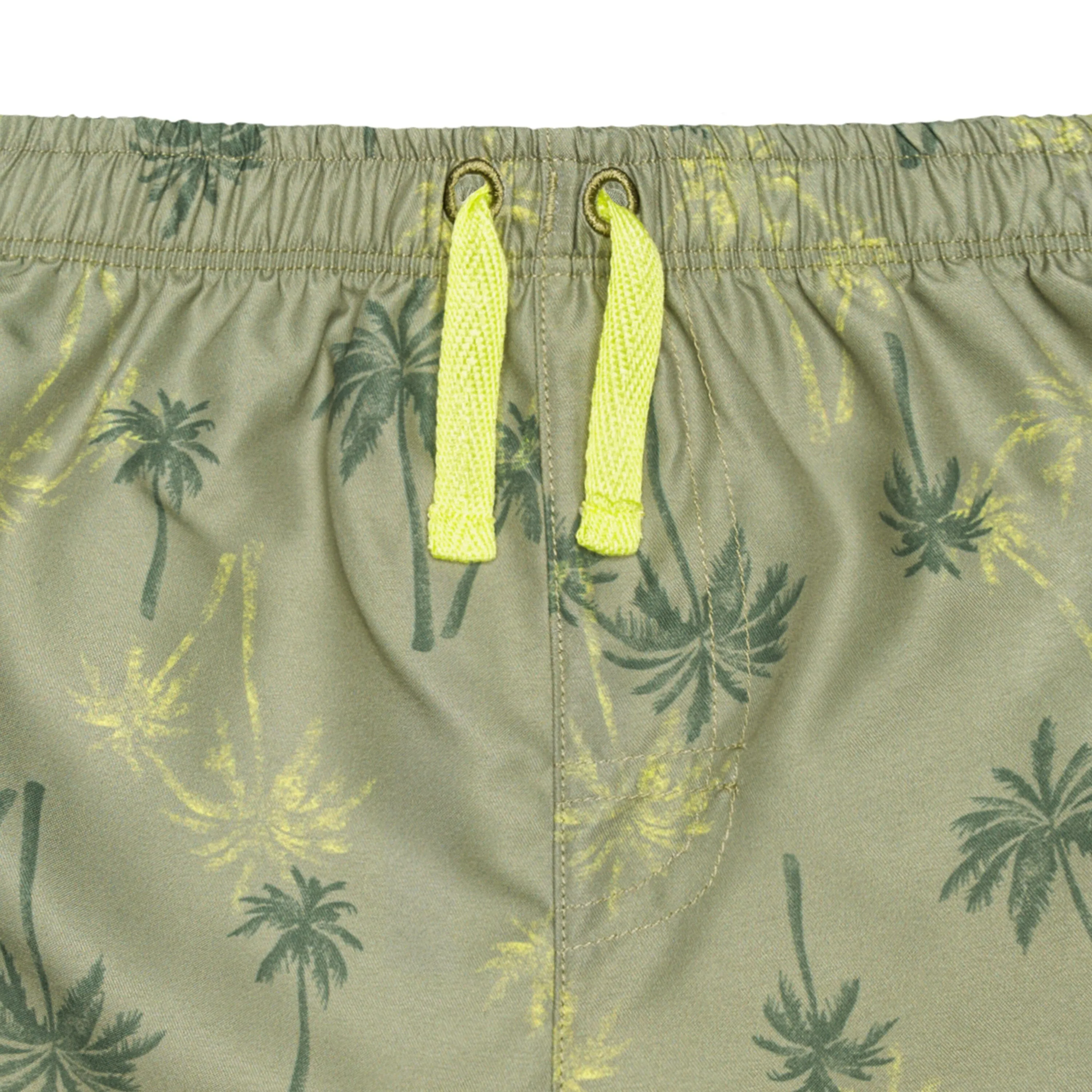 2-Pack Baby & Toddler Boys UPF 50  Palm Tree Swim Trunks