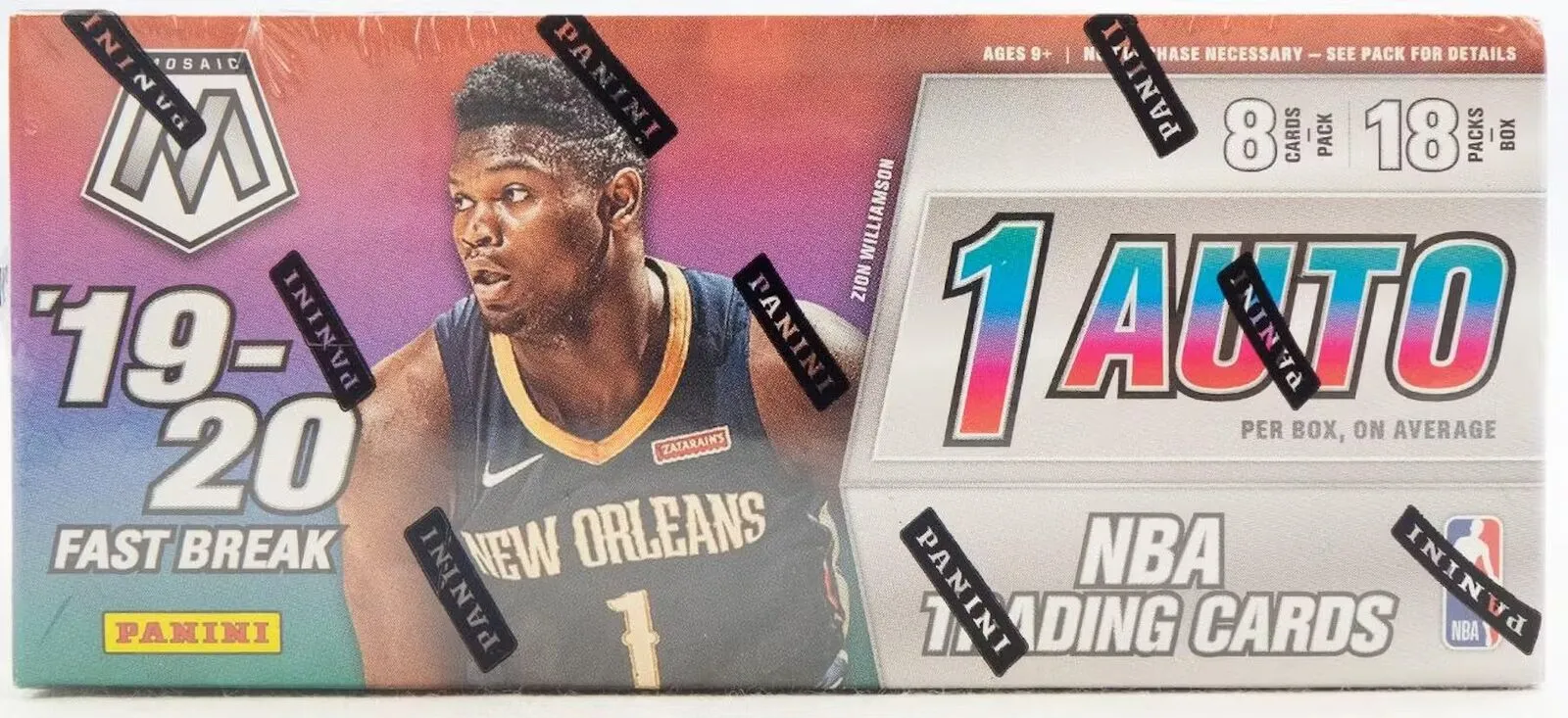 2019-20 Panini Mosaic Basketball Fast Break Box