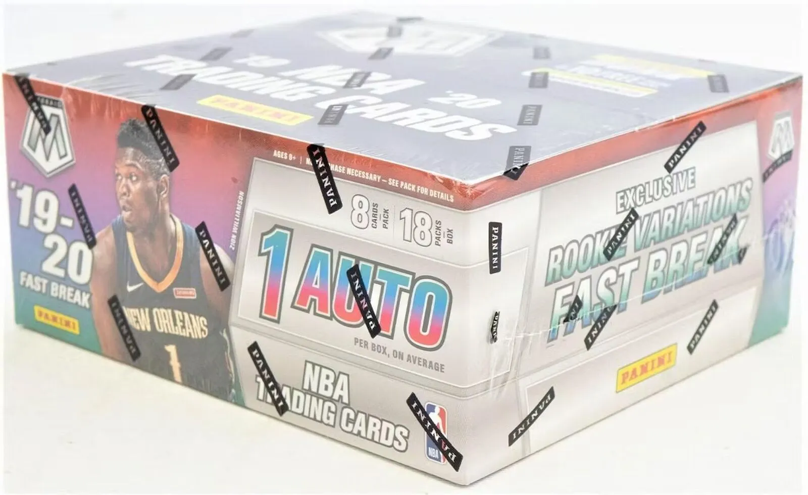 2019-20 Panini Mosaic Basketball Fast Break Box