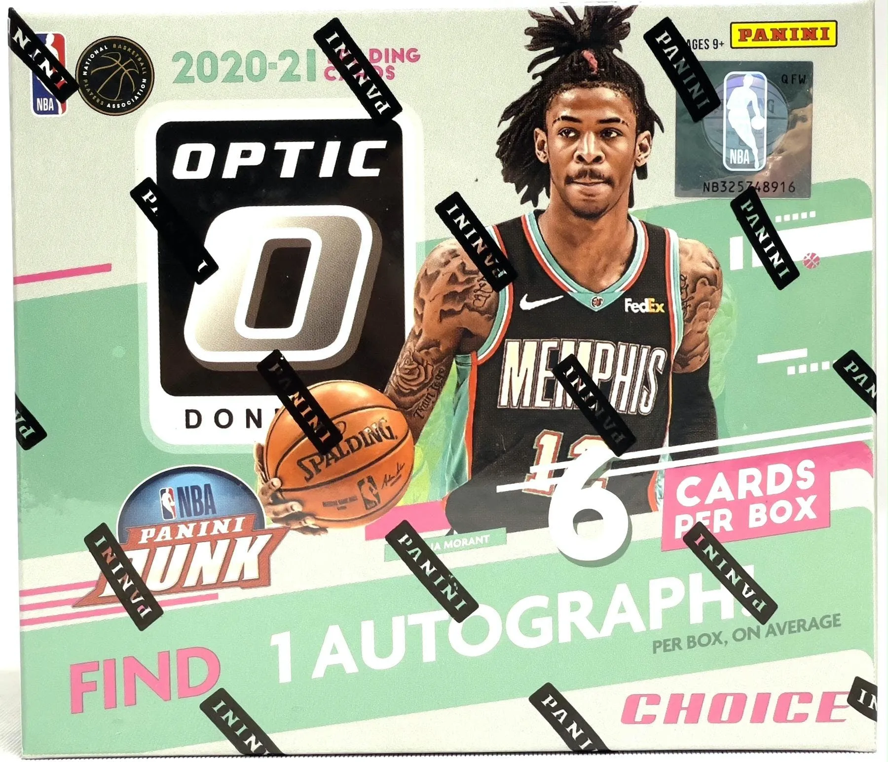 2020-21 Panini Donruss Optic Choice Basketball Hobby Box