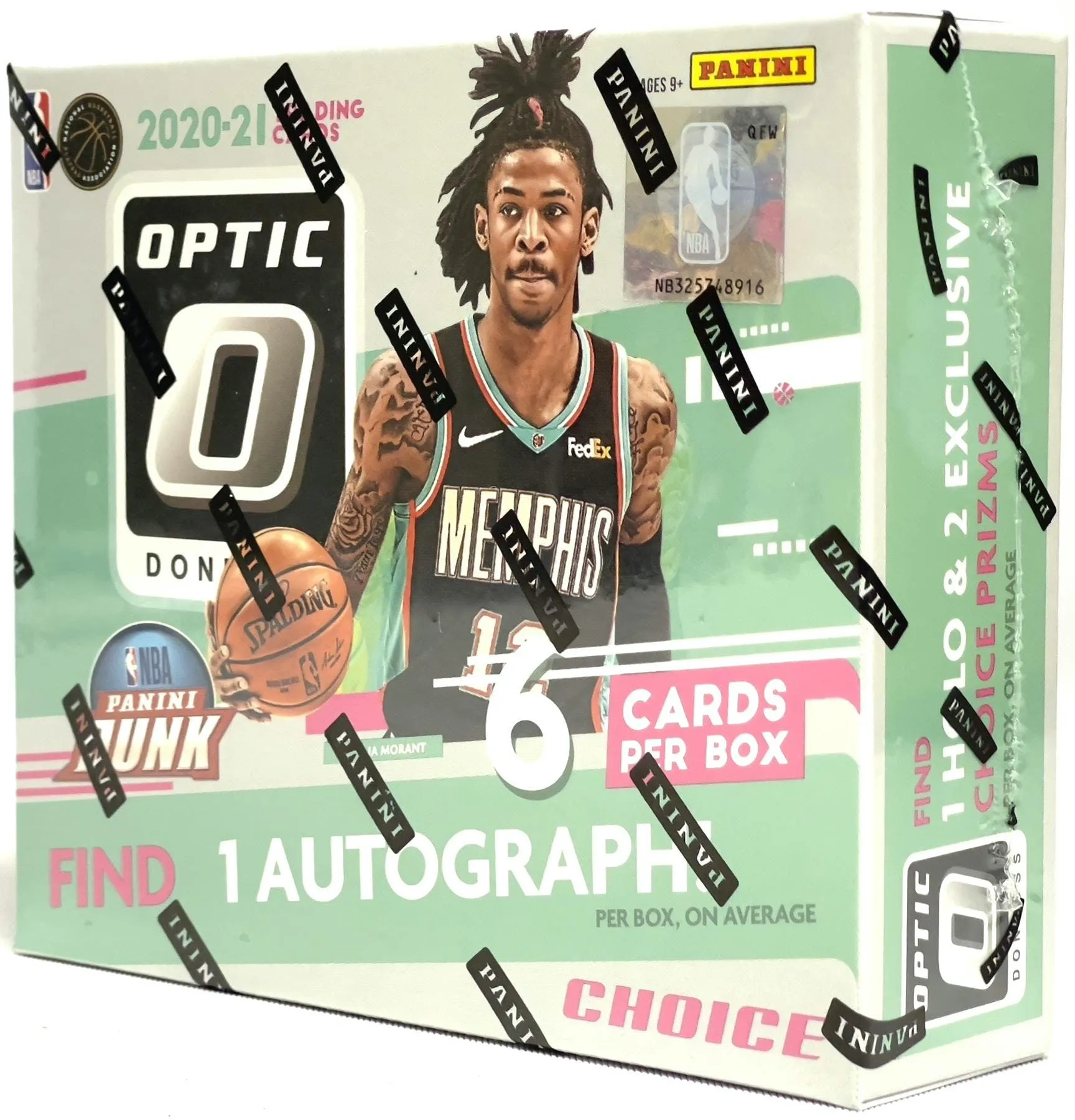 2020-21 Panini Donruss Optic Choice Basketball Hobby Box