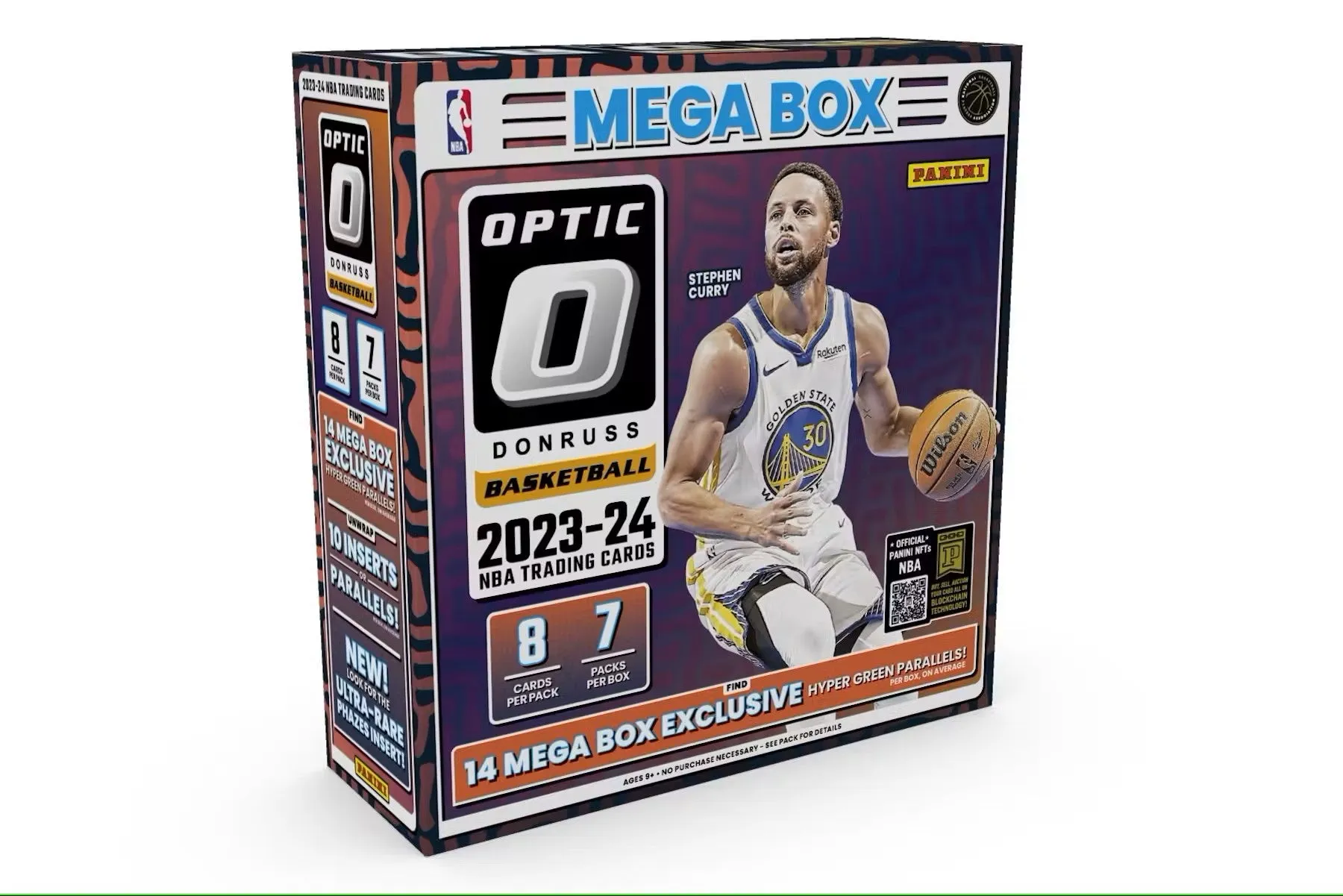 2023/24 Panini Donruss Optic Basketball Hobby Mega Box (Hyper Green Prizms)