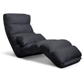 Adjustable Lounge Sofa Chair - Charcoal