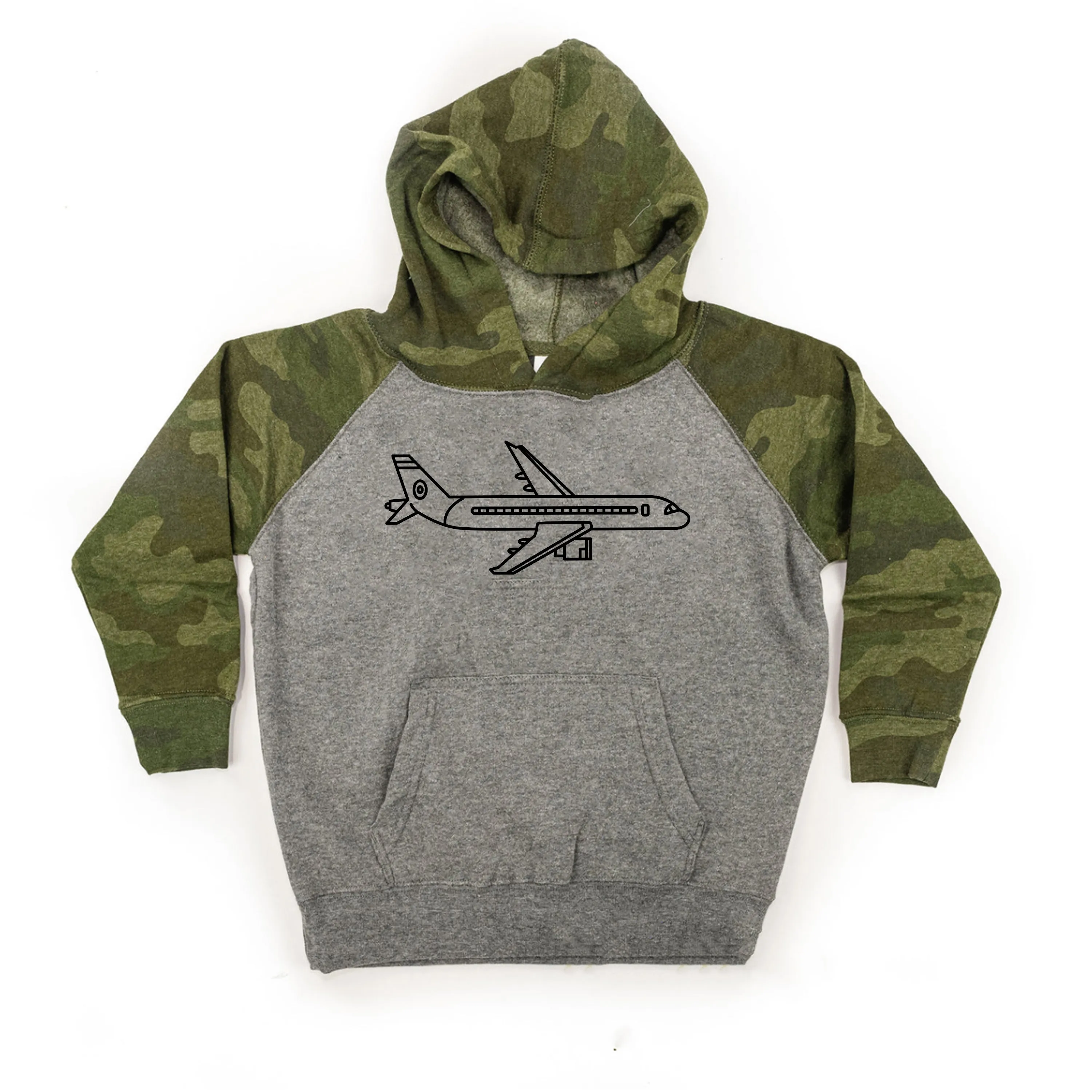 AIRPLANE - Minimalist Design - Child Hoodie