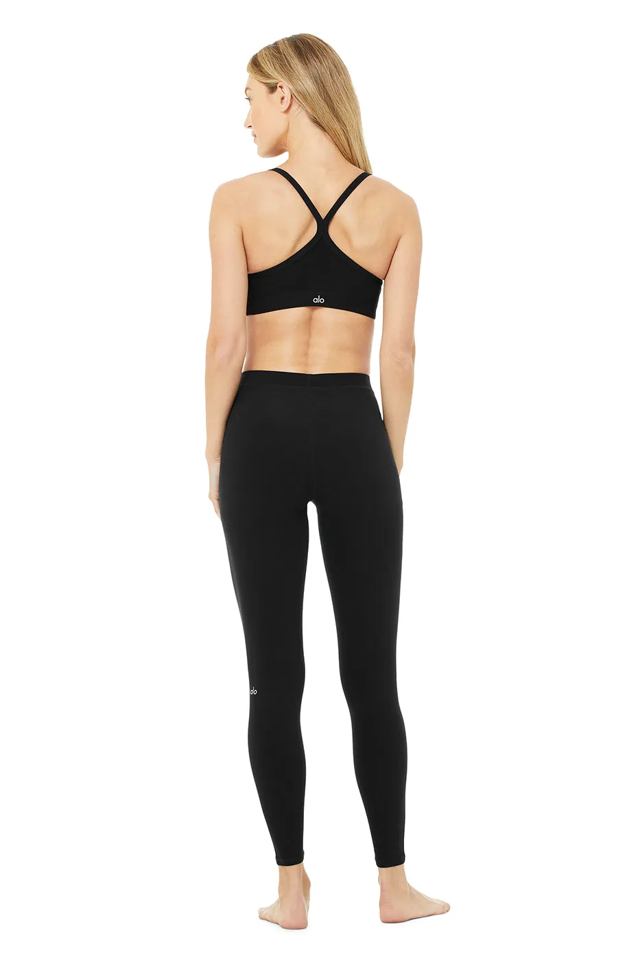 Alosoft Gratitude Bra & High-Waist Alosoft Flow Legging Set