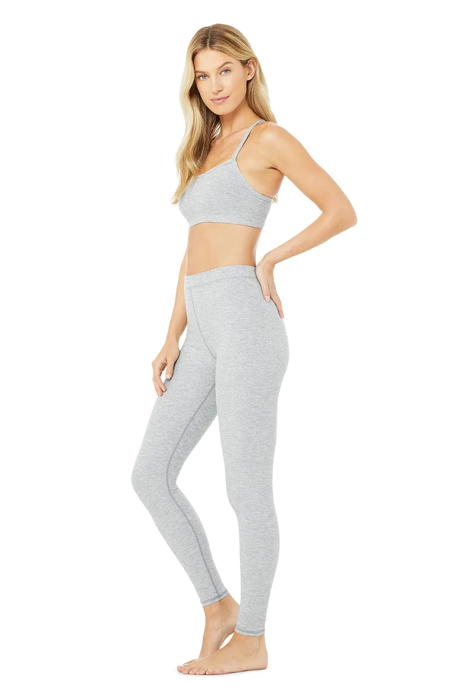 Alosoft Gratitude Bra & High-Waist Alosoft Flow Legging Set