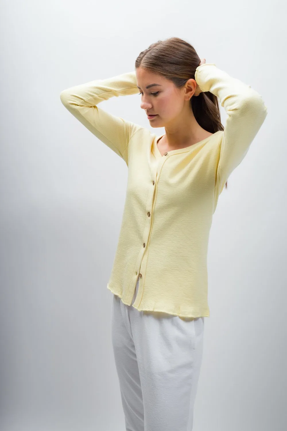 Anne | Women's Anti-Stain Textured Knit Cardigan