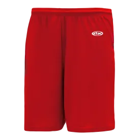 Athletic Knit (AK) BS1700M-005 Mens Red Basketball Shorts