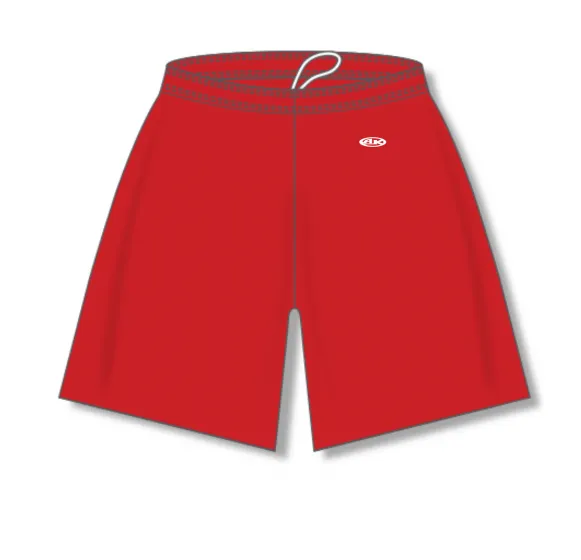 Athletic Knit (AK) BS1700M-005 Mens Red Basketball Shorts