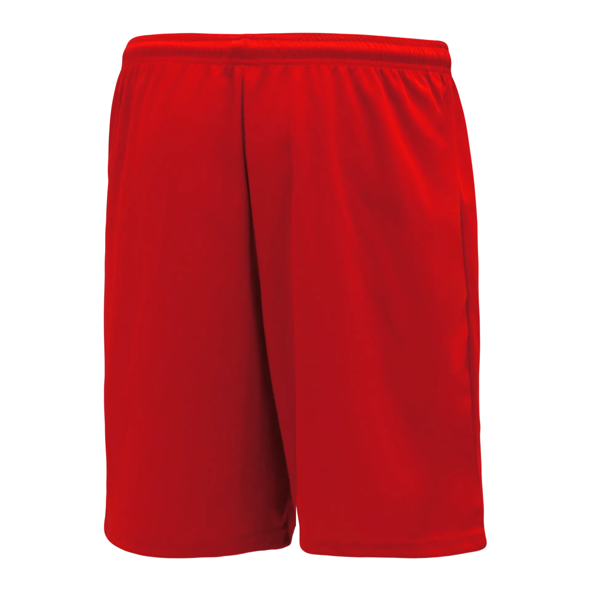 Athletic Knit (AK) BS1700M-005 Mens Red Basketball Shorts