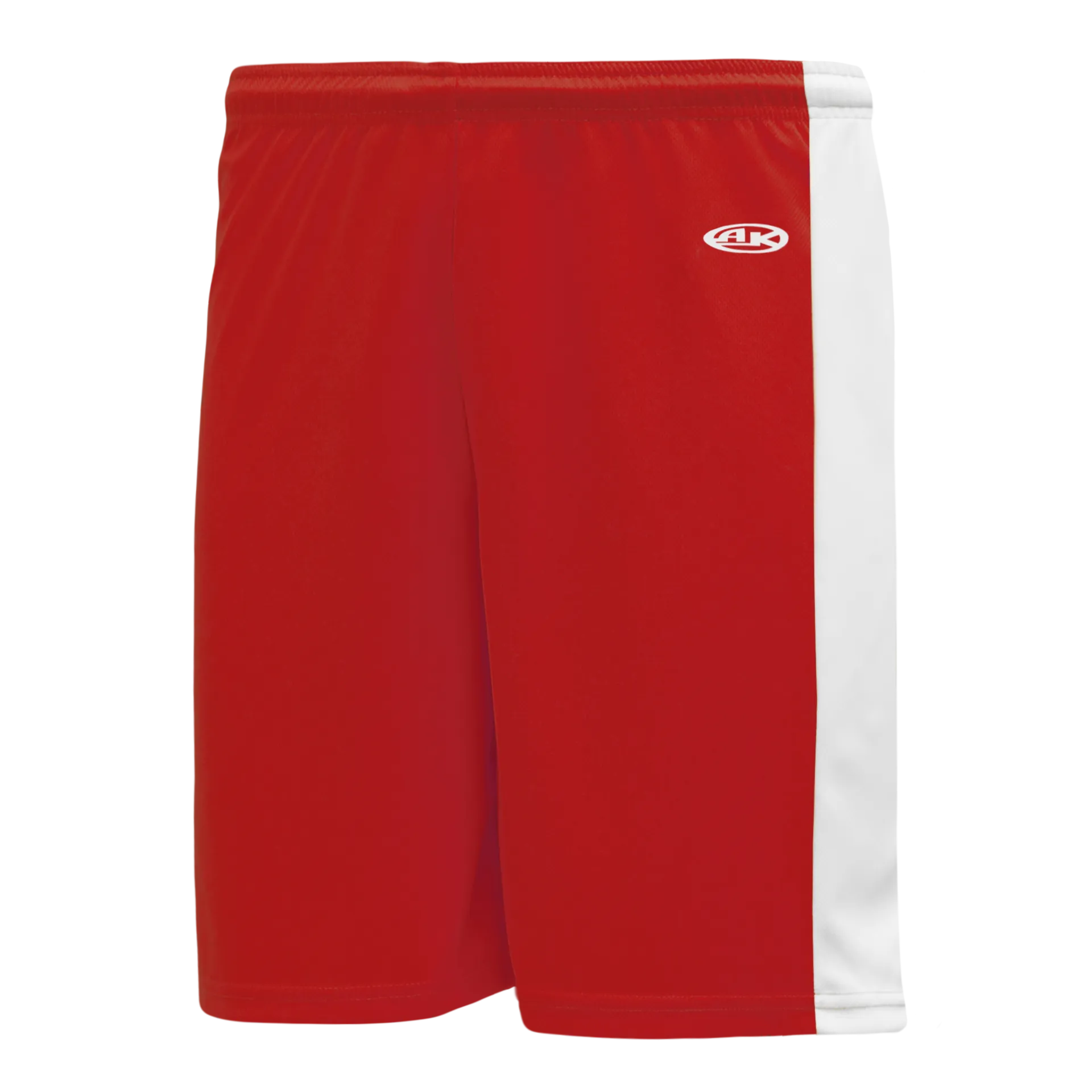 Athletic Knit (AK) BS9145L-208 Ladies Red/White Pro Basketball Shorts