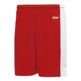 Athletic Knit (AK) BS9145L-208 Ladies Red/White Pro Basketball Shorts