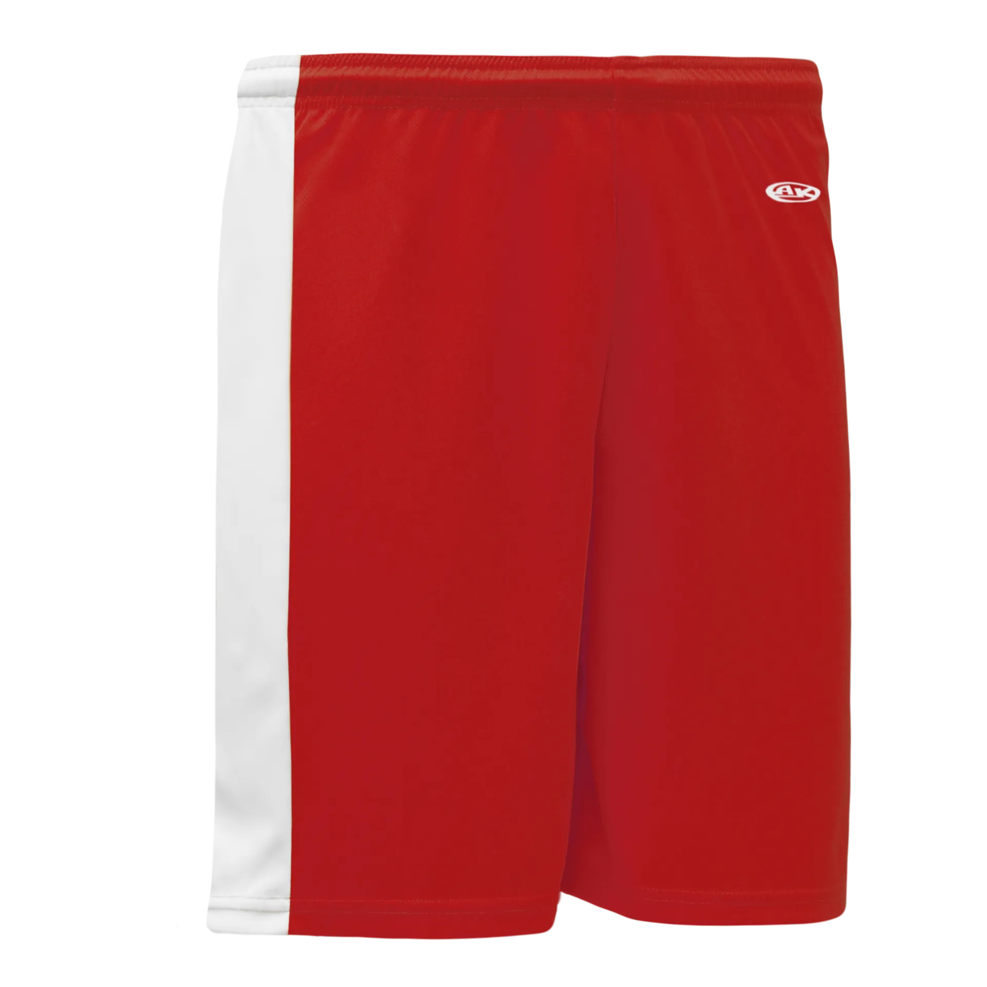 Athletic Knit (AK) BS9145L-208 Ladies Red/White Pro Basketball Shorts