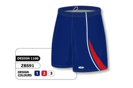 Athletic Knit Custom Sublimated Basketball Short Design 1106