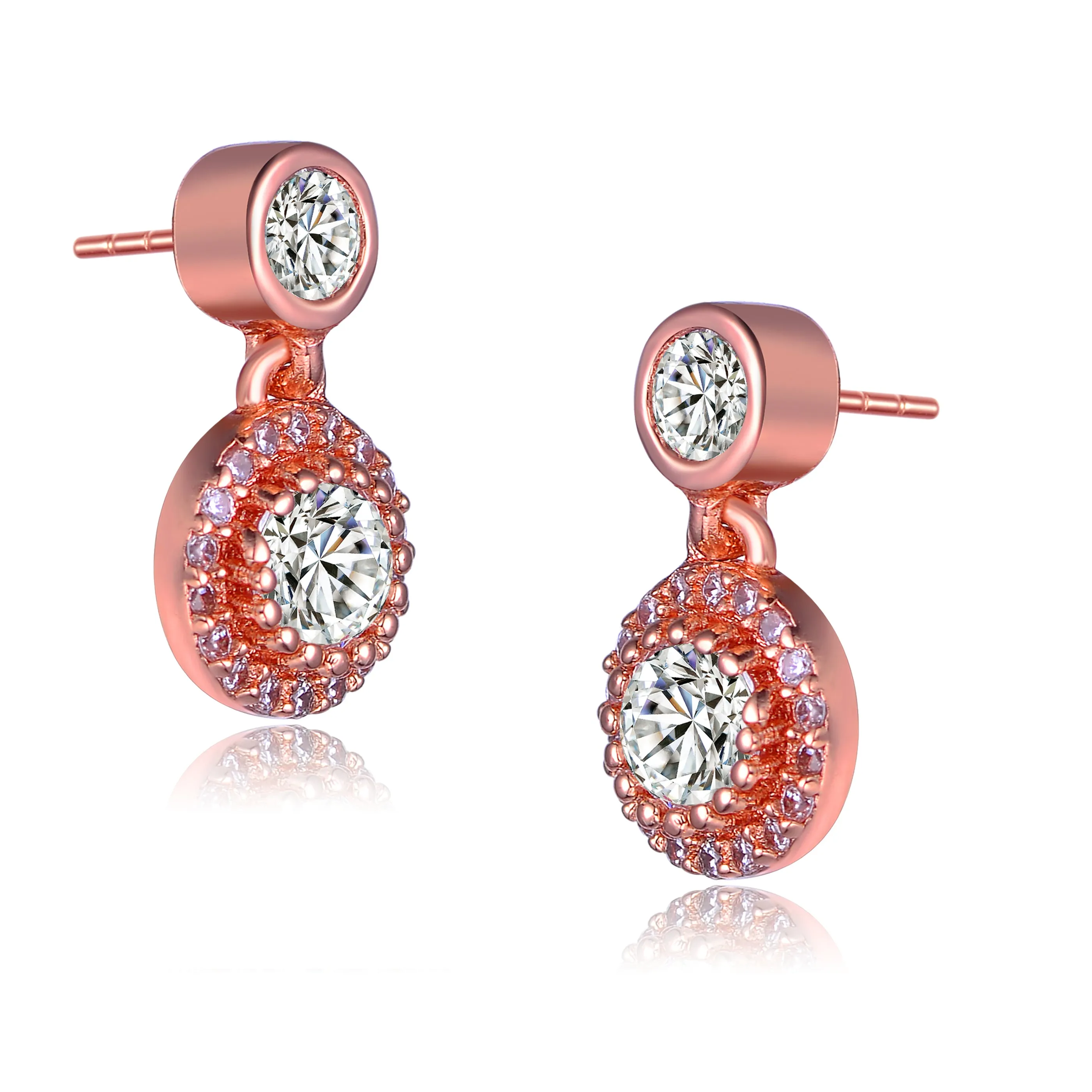 Audrey Solitaire Earrings