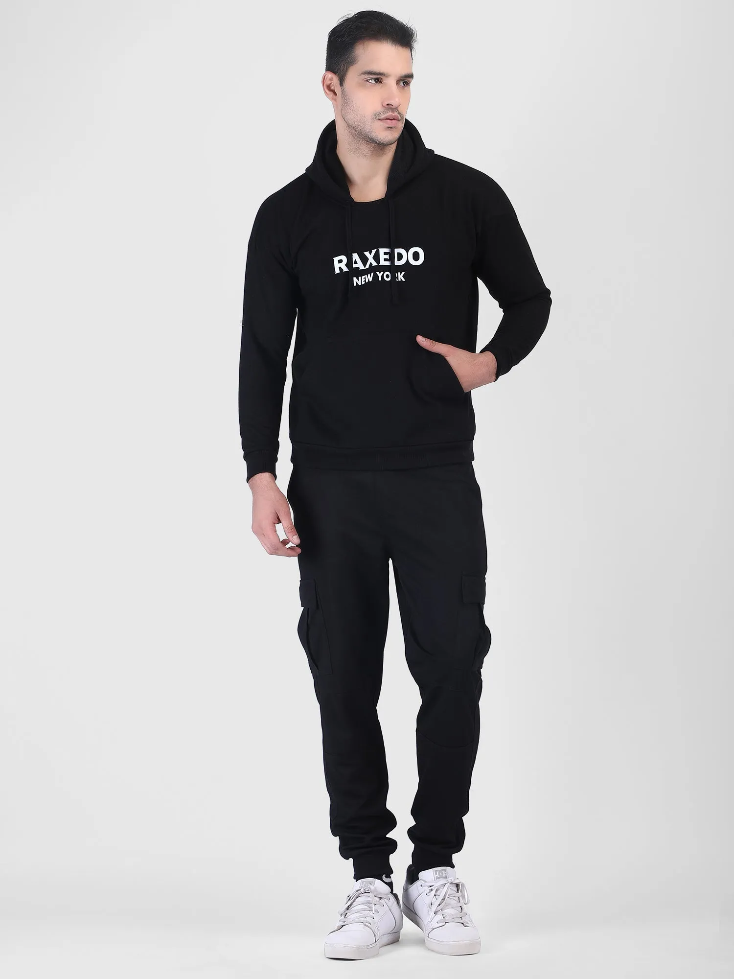 black hoodie mens