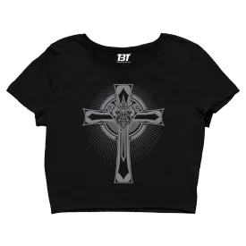 Black Sabbath Crop Top - Headless Cross