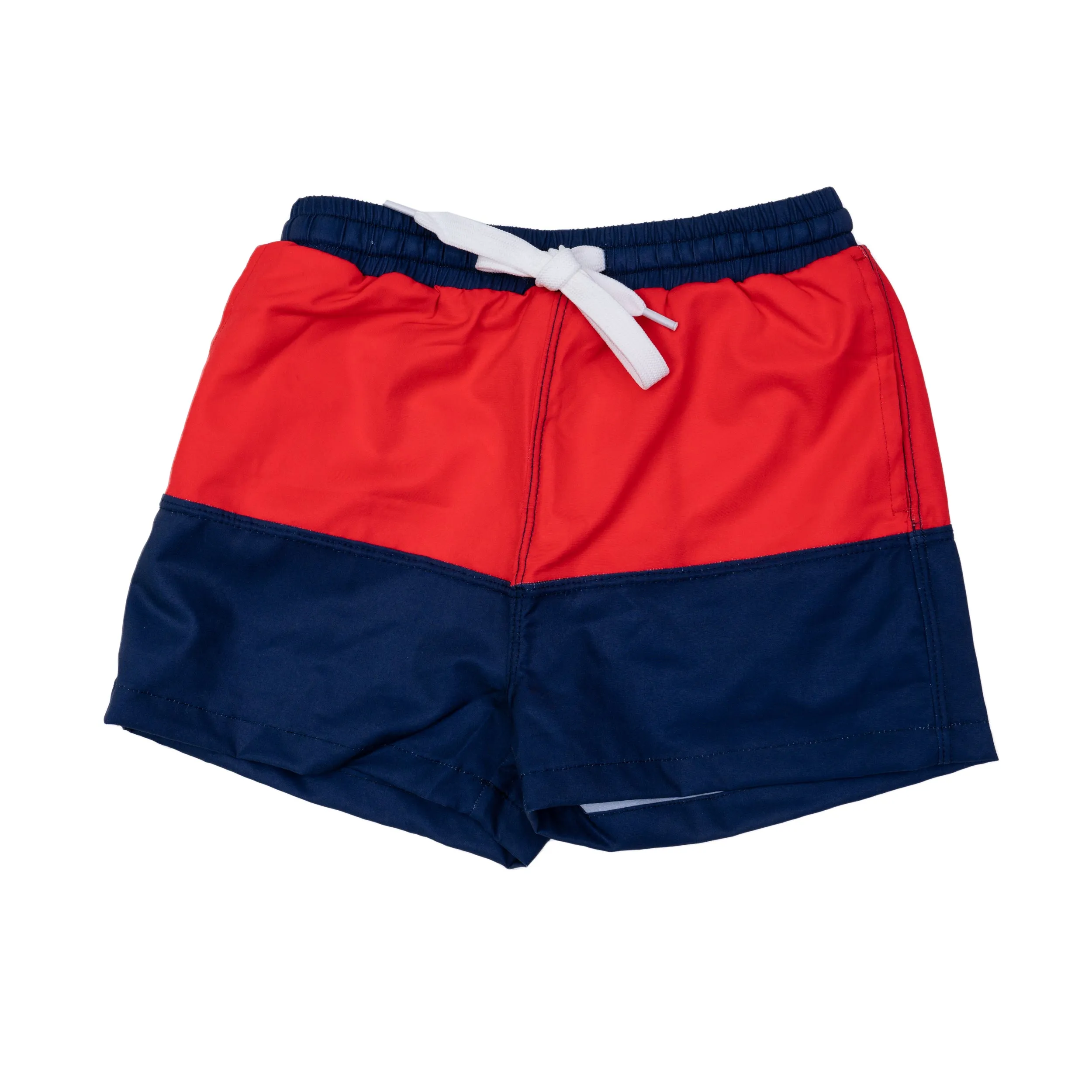 Boys Red & Navy Trunks UPF50