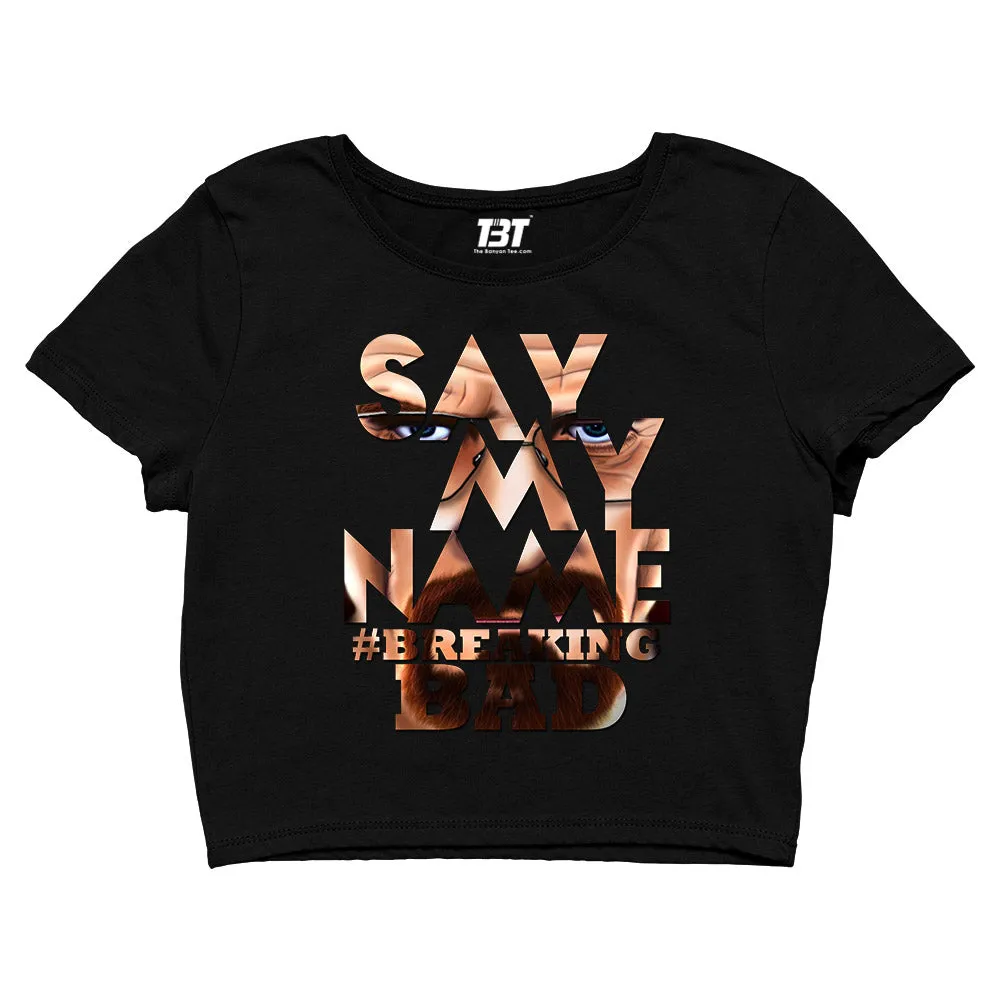 Breaking Bad Crop Top - Say My Name