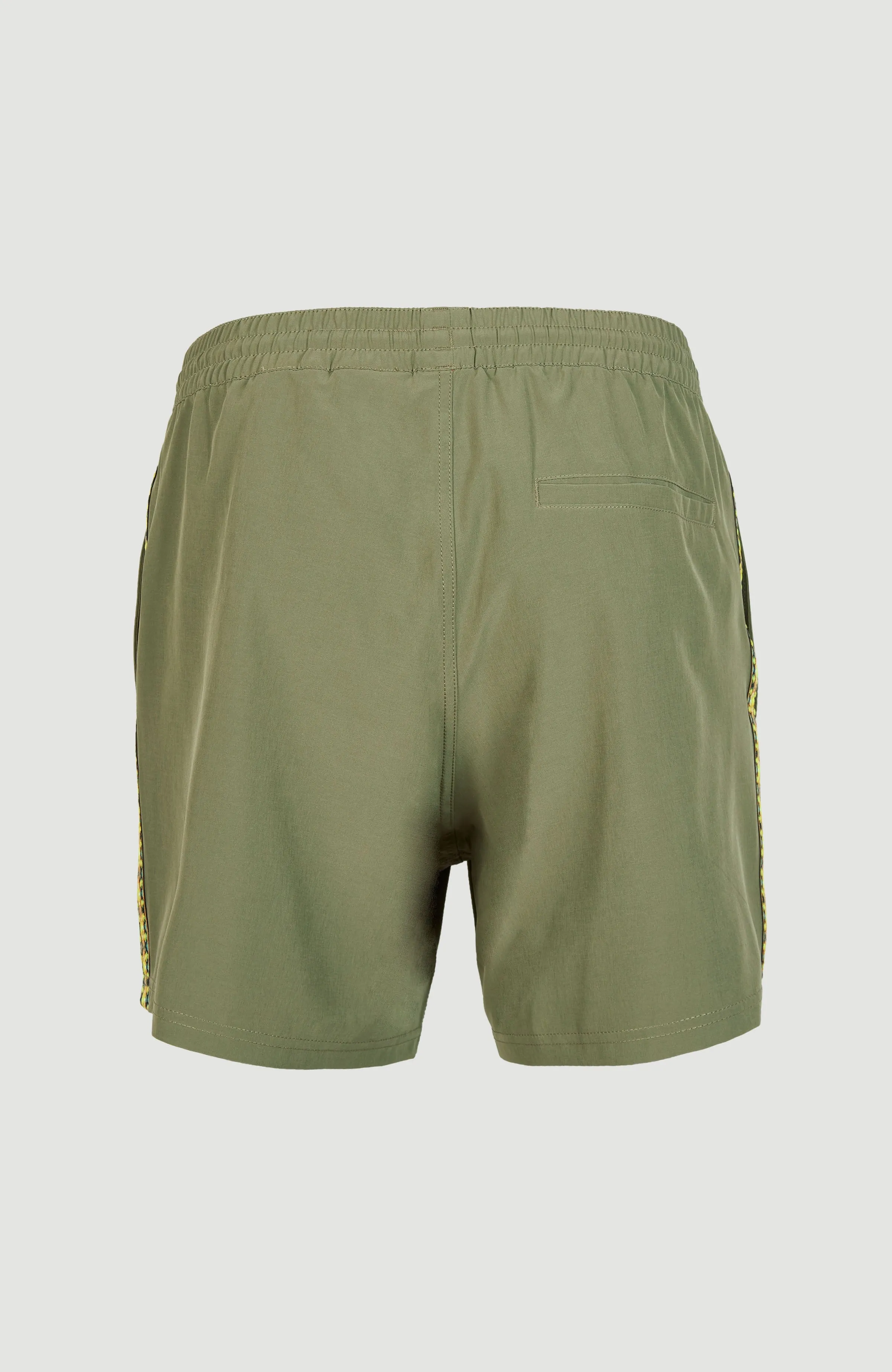 Cali Tape 15'' Swim Shorts | Deep Lichen Green