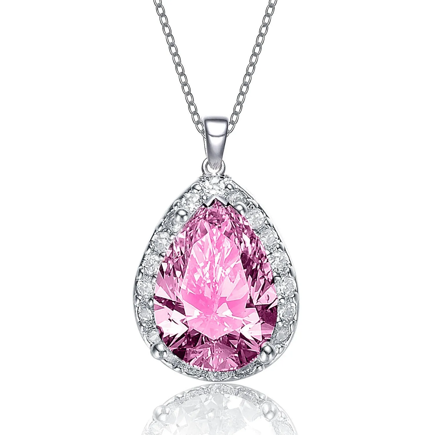 Cannes Bardot Malibu Pink Pendant Necklace