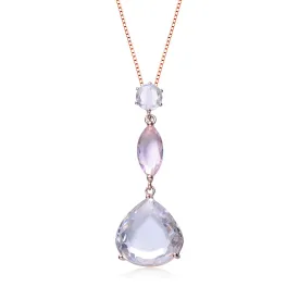 Chloé Pink Champagne Drop Pendant