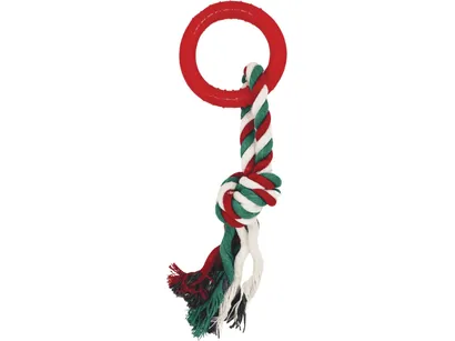 Christmas Cotton Rope Gift Box Dog toys  7 in 1