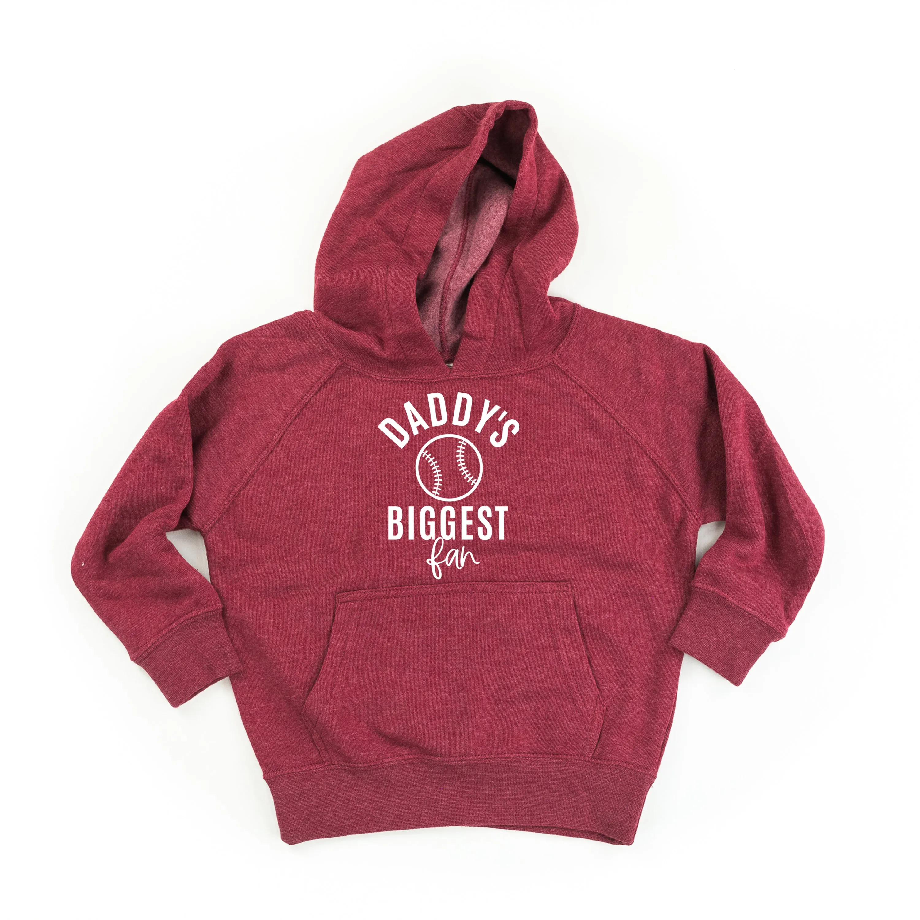 Daddy's Biggest Fan - BASEBALL - CHILD HOODIE