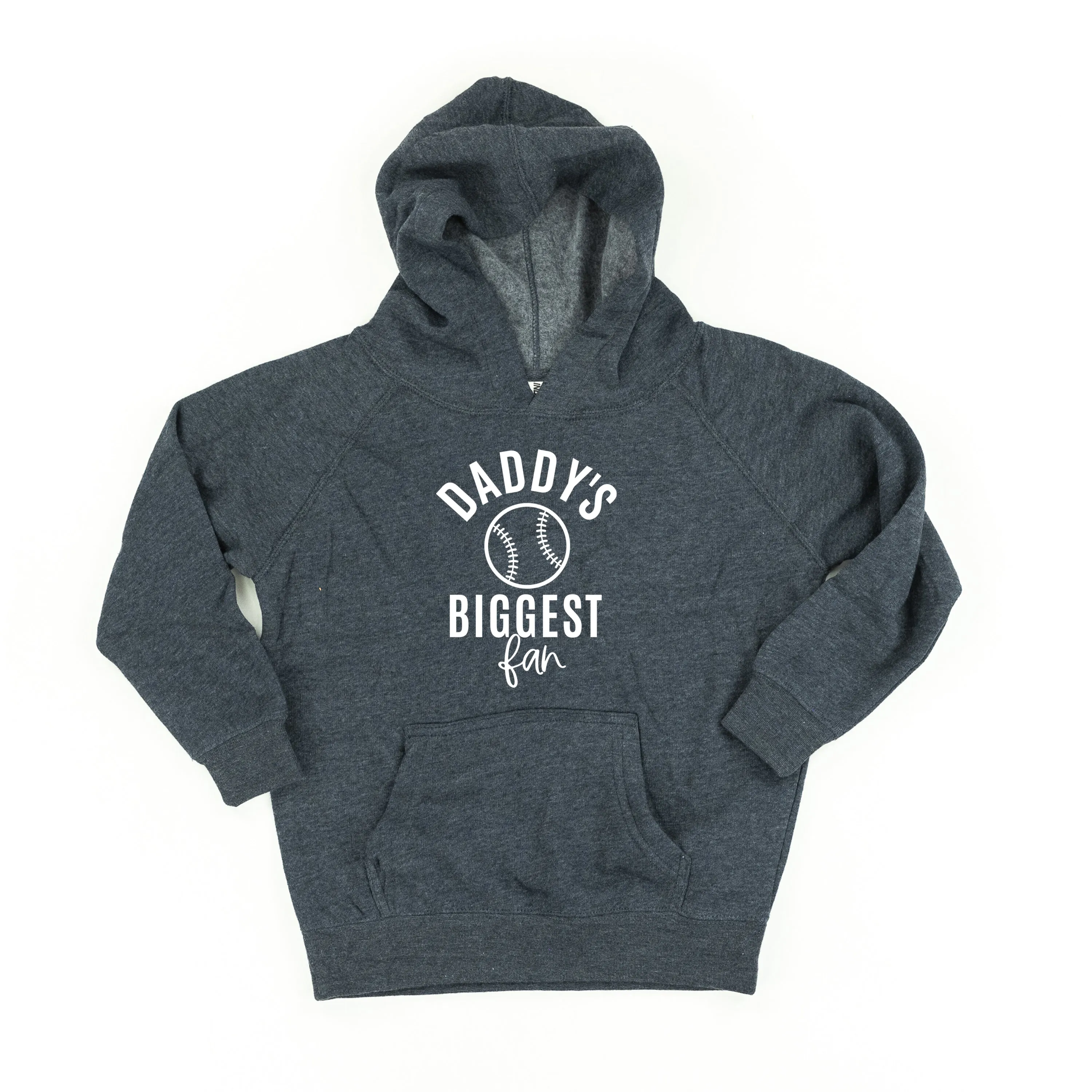 Daddy's Biggest Fan - BASEBALL - CHILD HOODIE