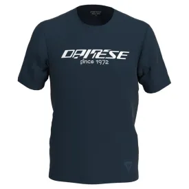 Dainese Casual Paddock Long T-Shirt Black White