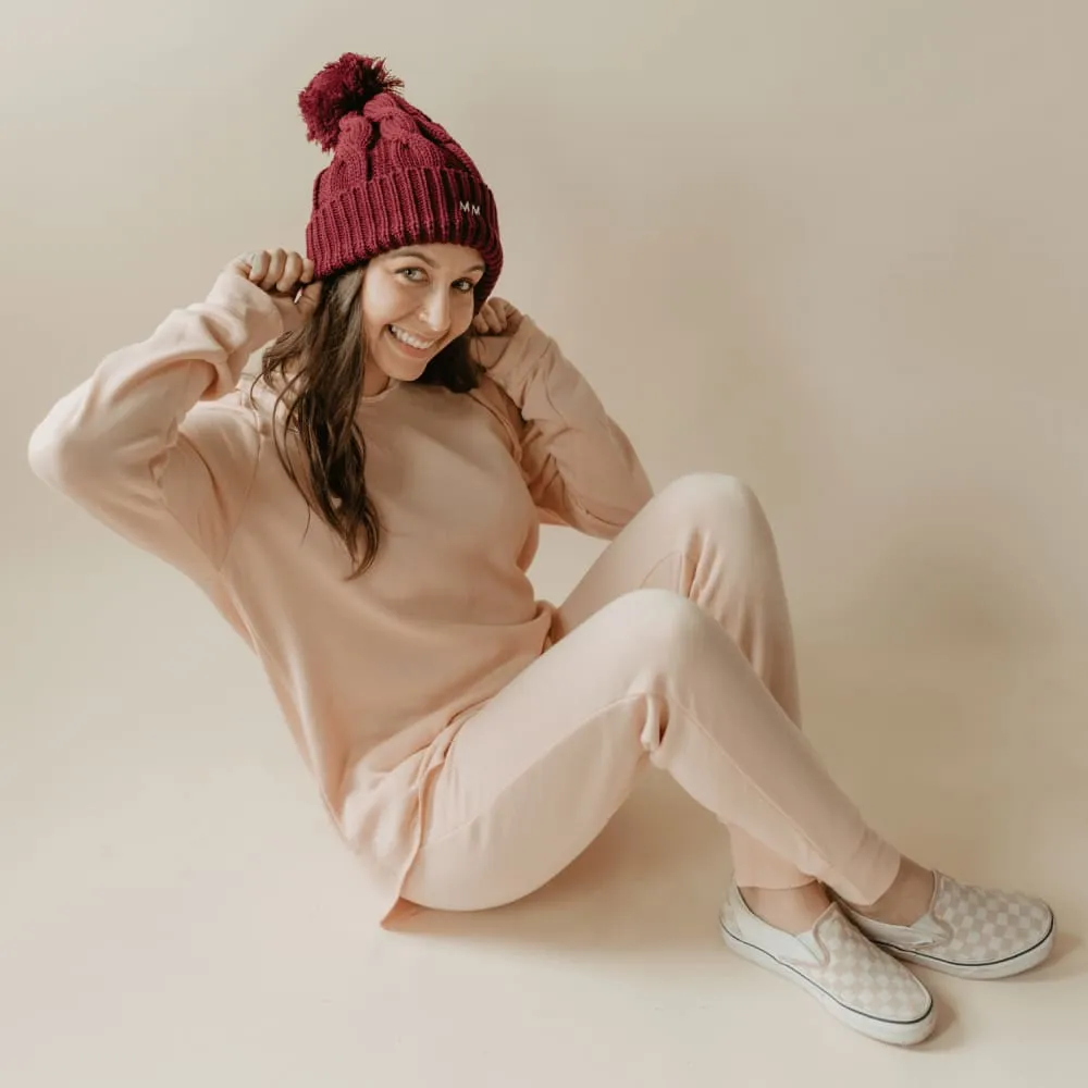 Dream Lounge Hoodie - Blush