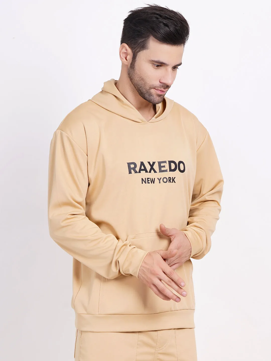 drop shoulder hoodie mens - oversized