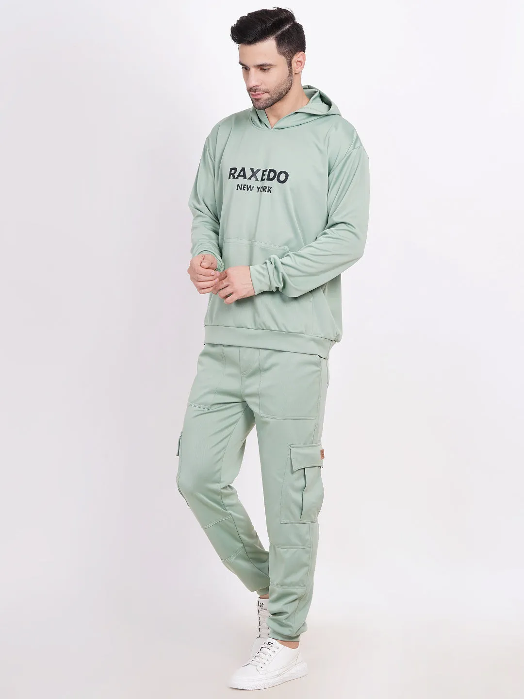 drop shoulder hoodie mens - oversized