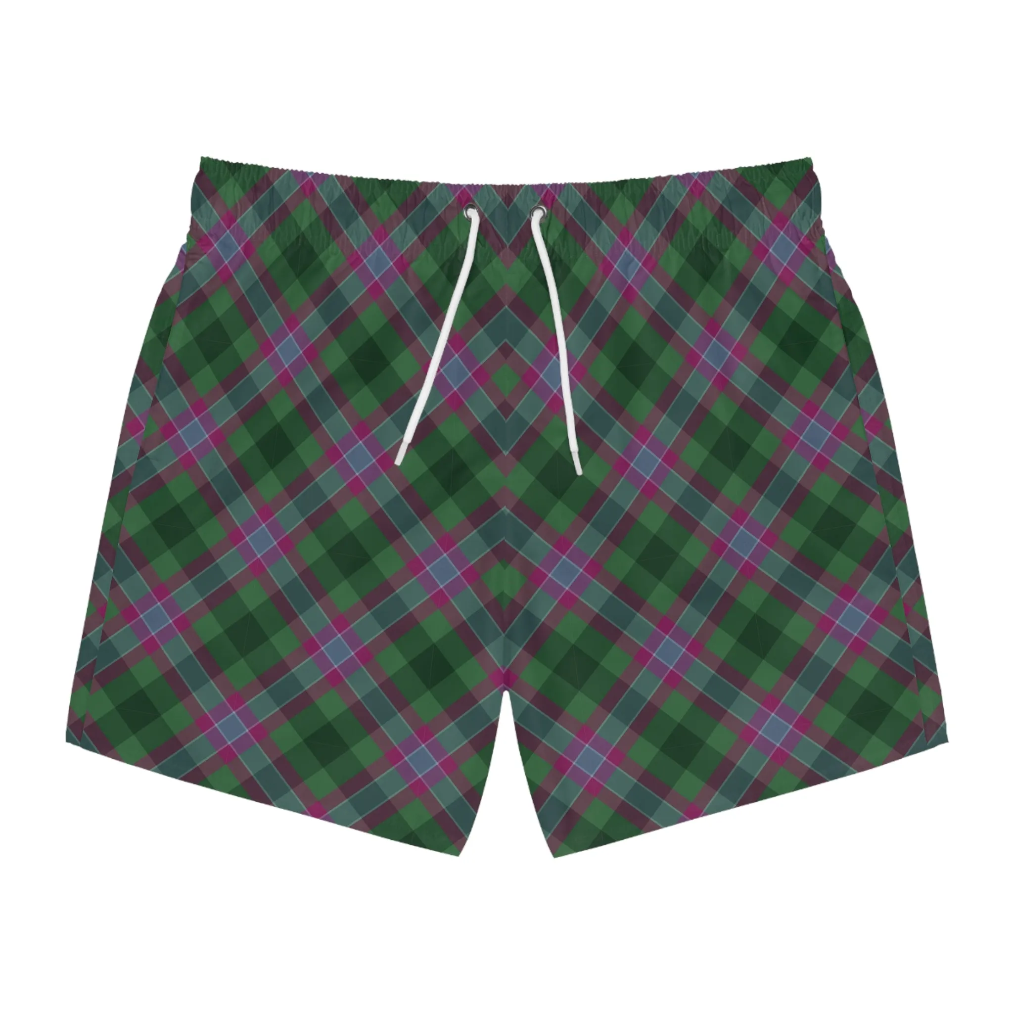 Dunans Rising Tartan Swim Trunks