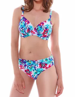 Fantasie Sardinia Underwire Gathered Full Cup Bikini Top, Multi