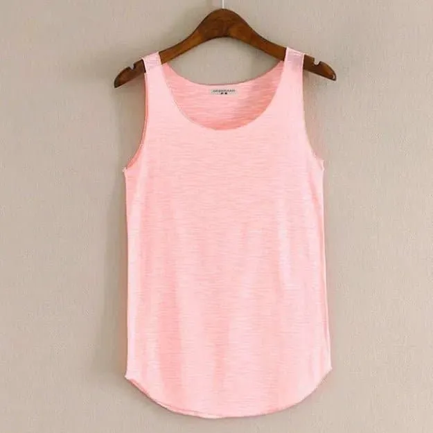 Fitness Tank Tops for Women - Moisture-Wicking, Streetwear Style, Breathable Fabric