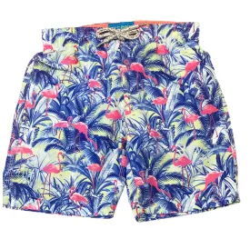 Flamingos Swim Trunk