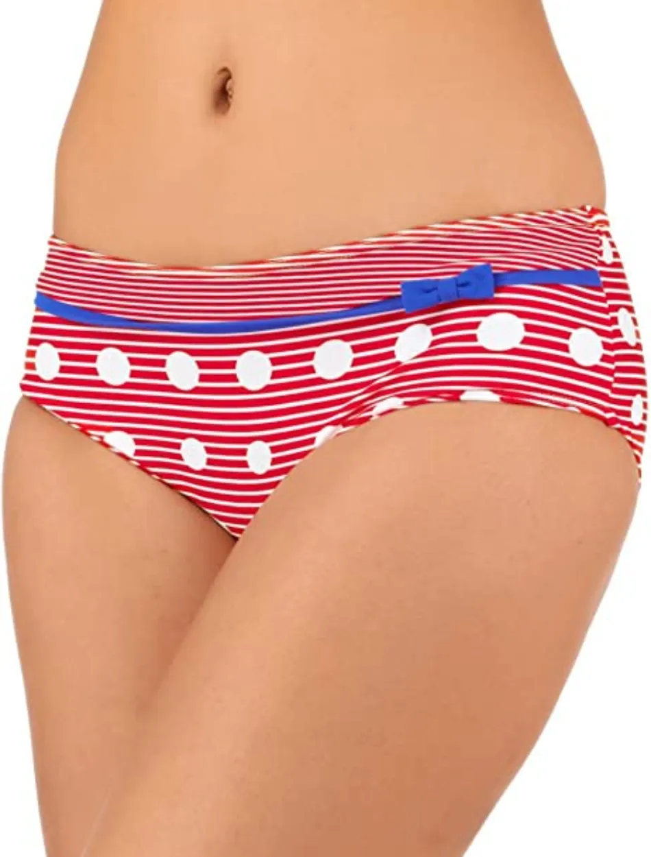 Freya Hello Sailor Classic Swim Brief, Red