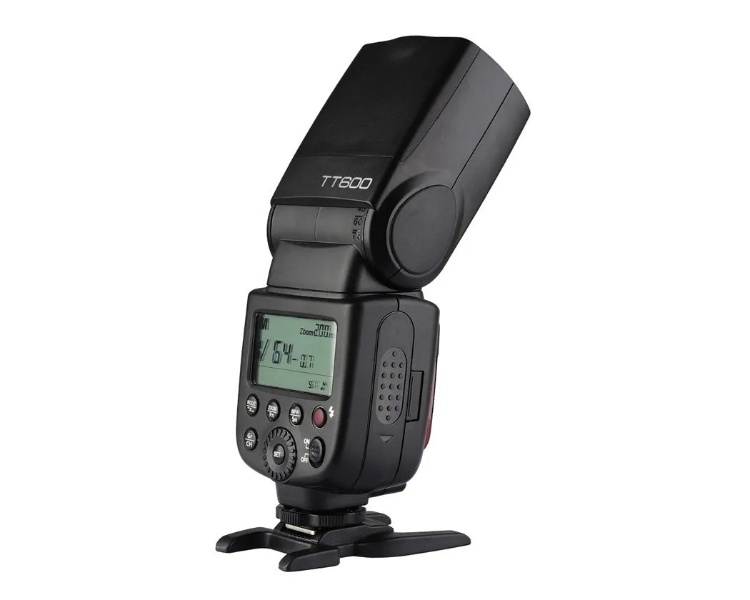 Godox Speedlite TT600 2.4G Flash with GP Rechargeable Batteries