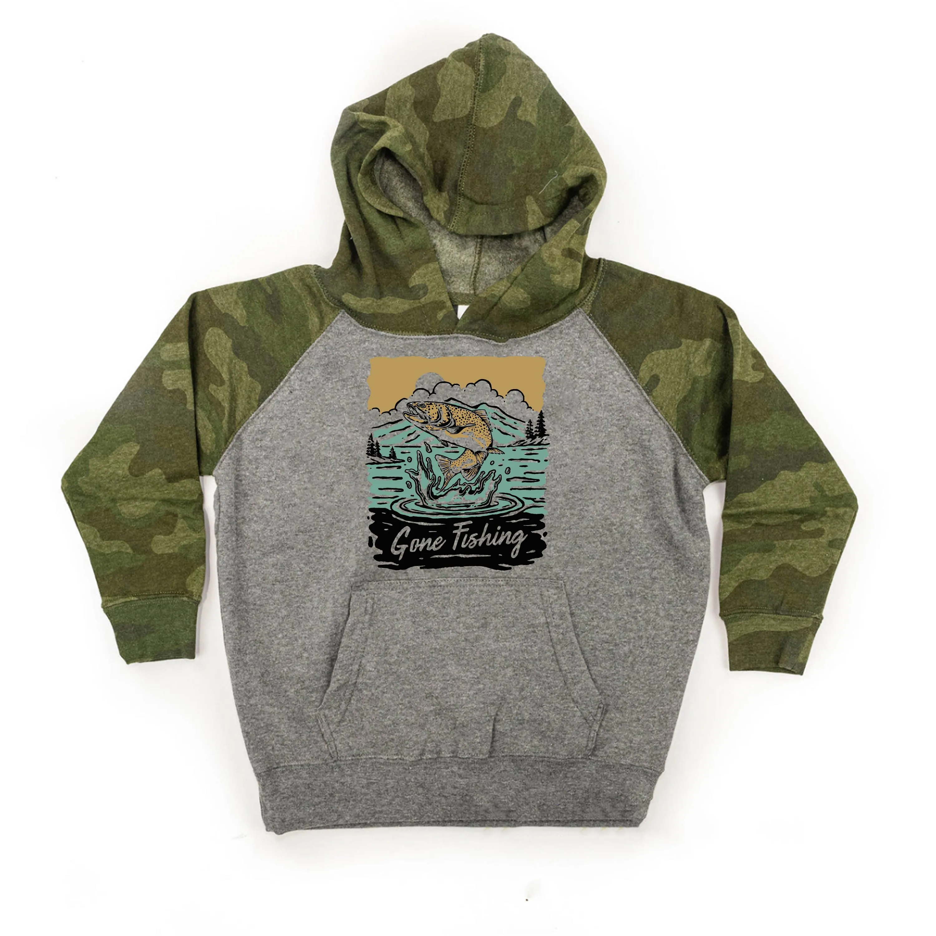 Gone Fishing - Child Hoodie