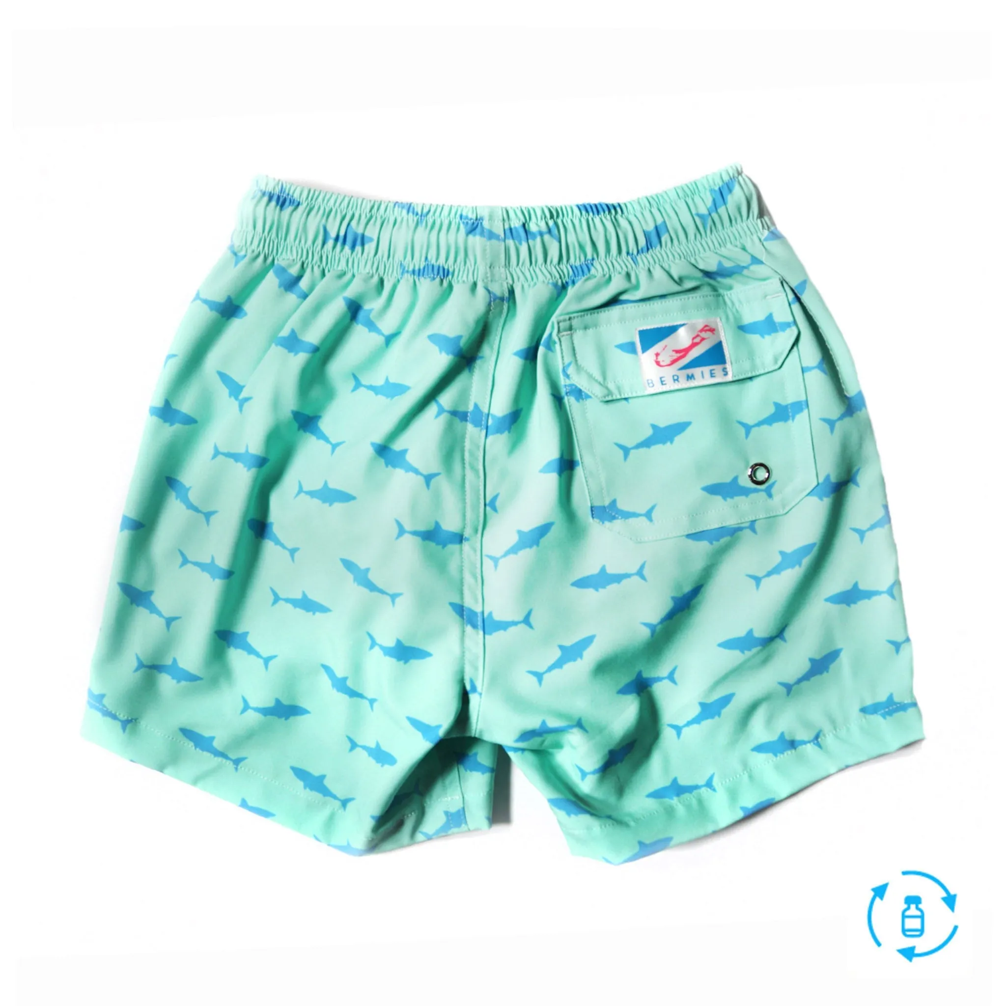 Great White - Kids Swim Trunks