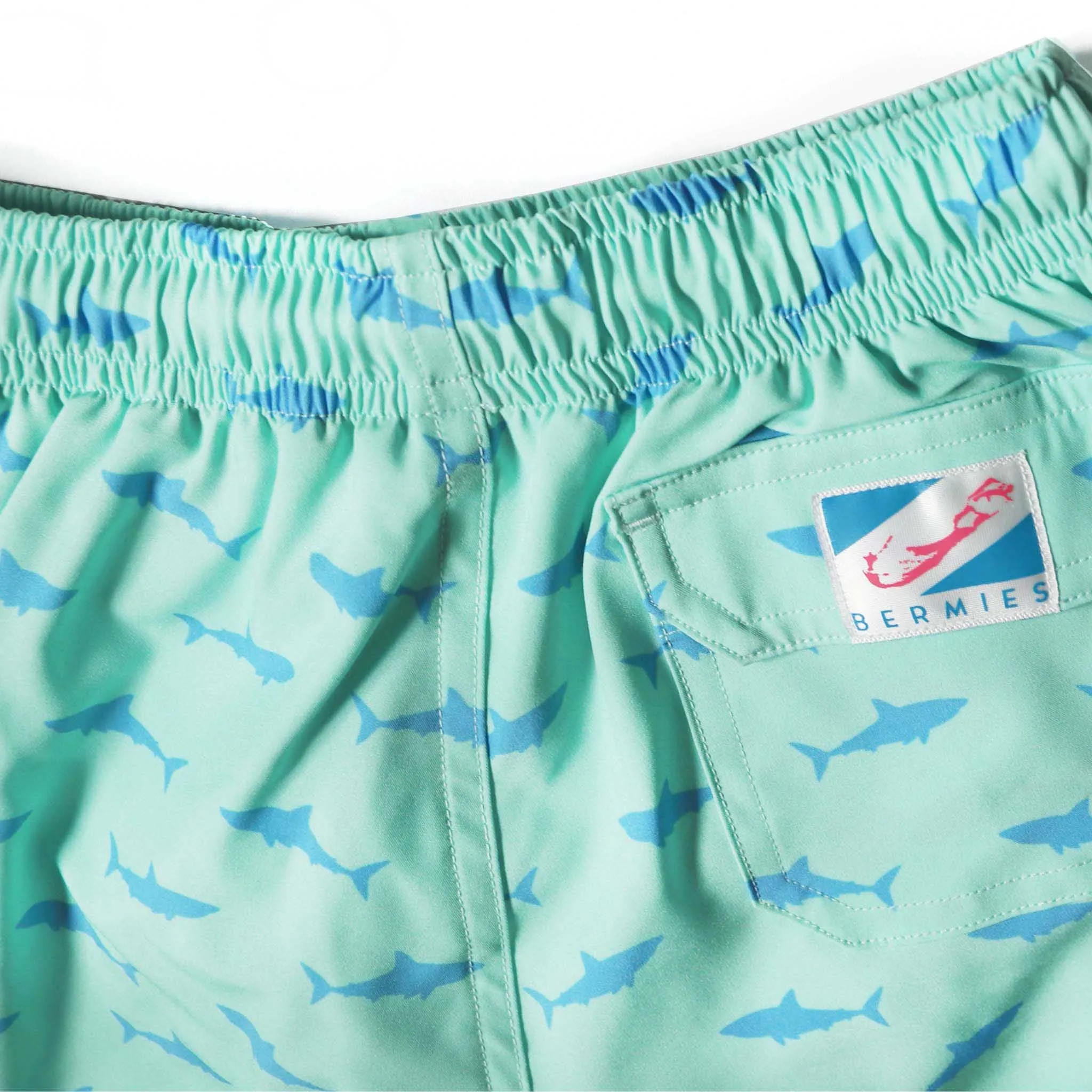 Great White - Kids Swim Trunks