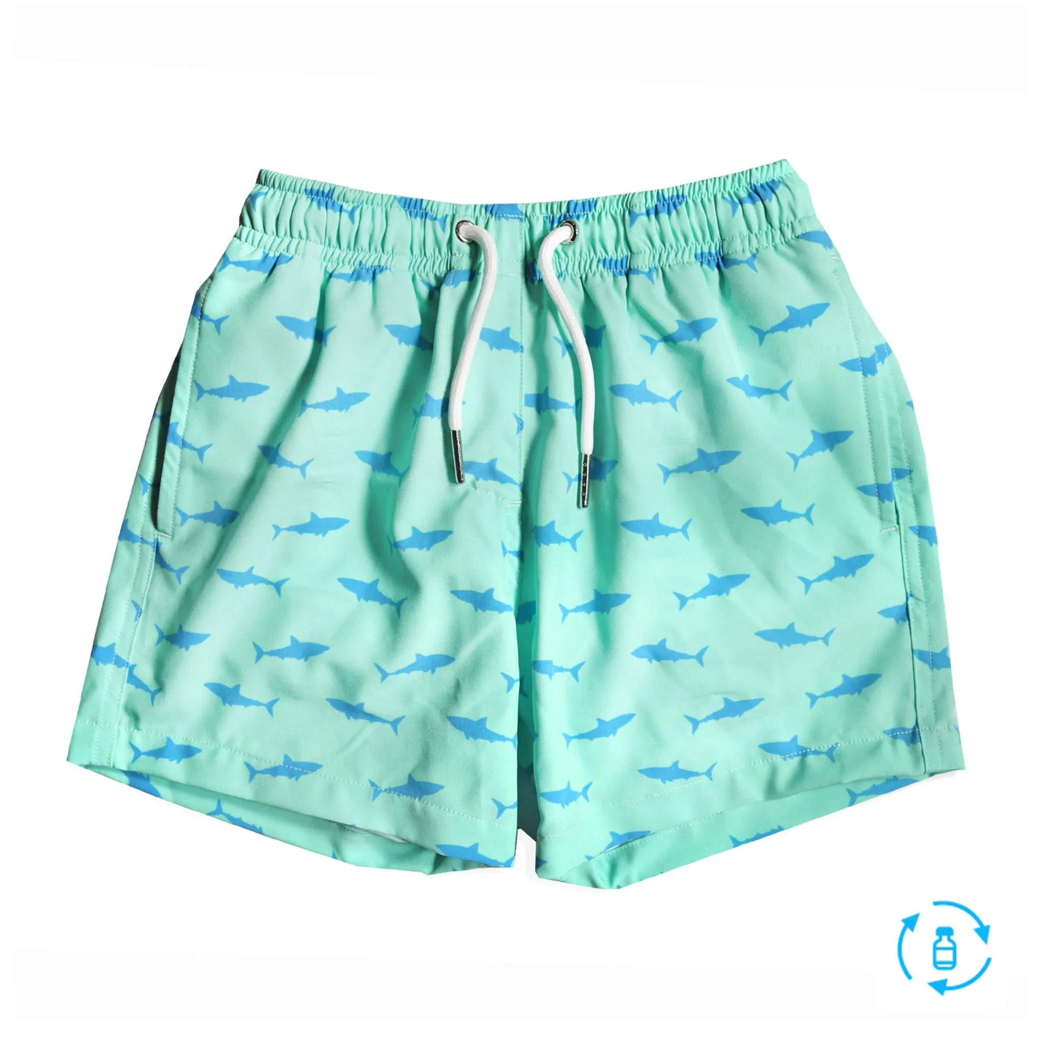 Great White - Kids Swim Trunks