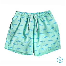 Great White - Kids Swim Trunks