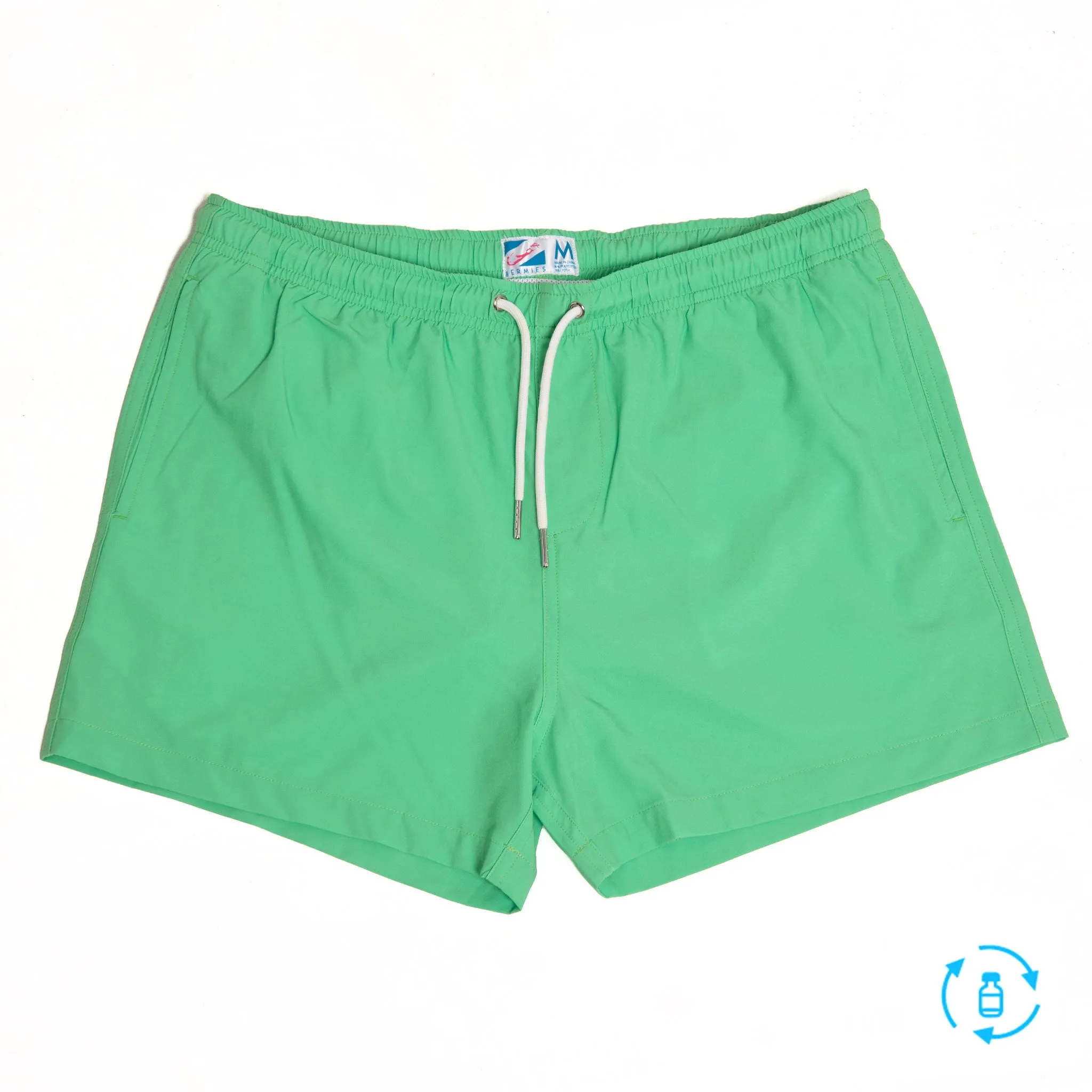 Green Blue Pocket - 3.5" Swim Trunks