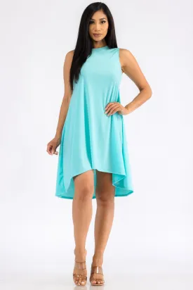 HH696X-SL - RELAXED FIT SLEEVELESS DRESS