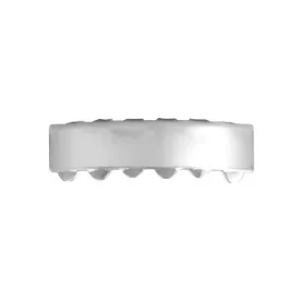 Hip Hop Grillz Bar Rhodium Bottom