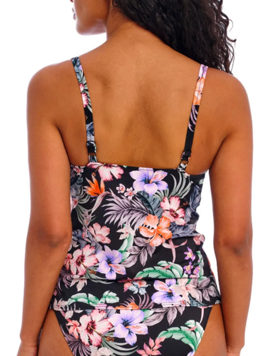 Kamala Bay Tankini Top - Midnight