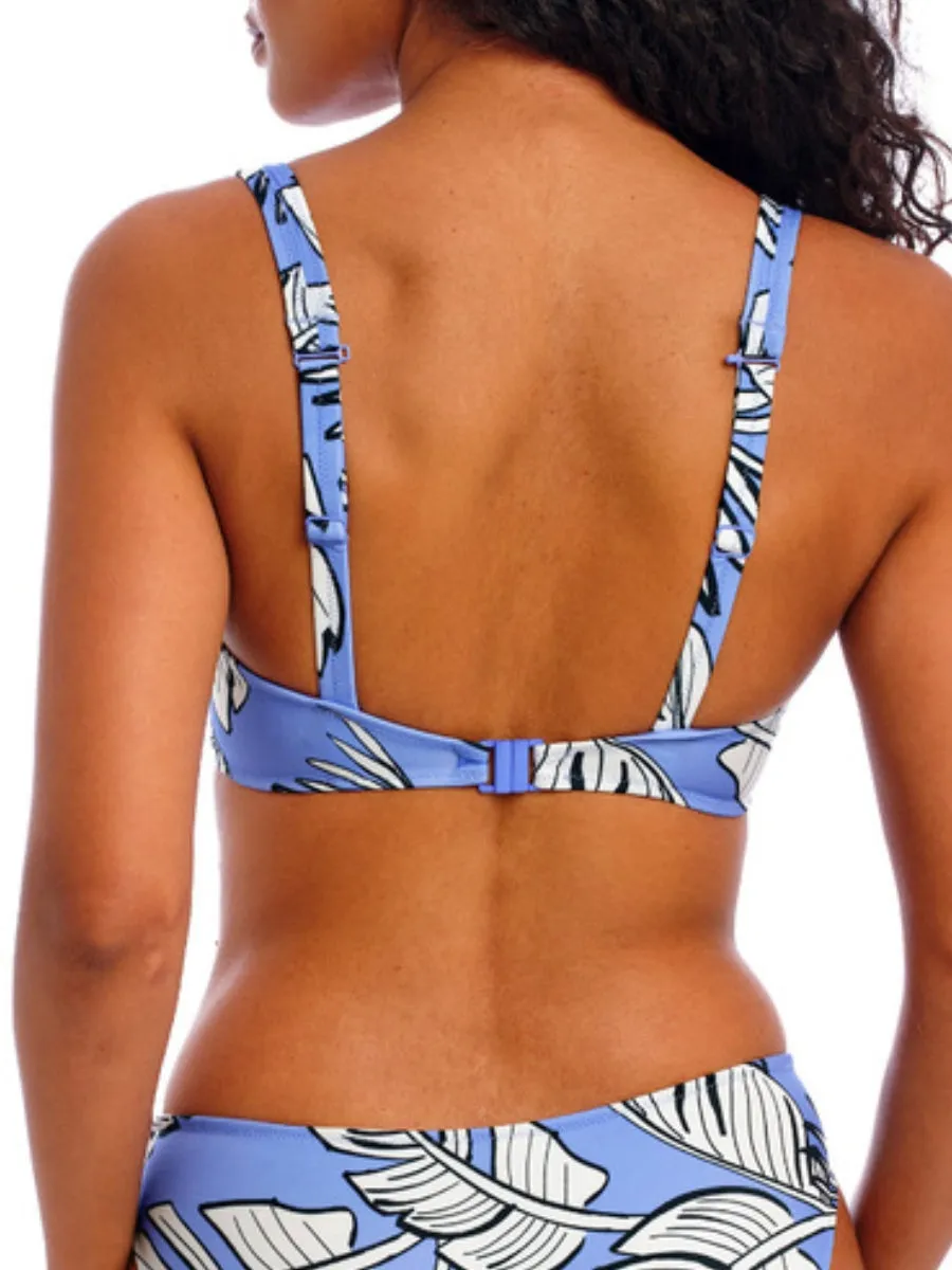 Mali Beach High Apex Bikini Top - Cornflower