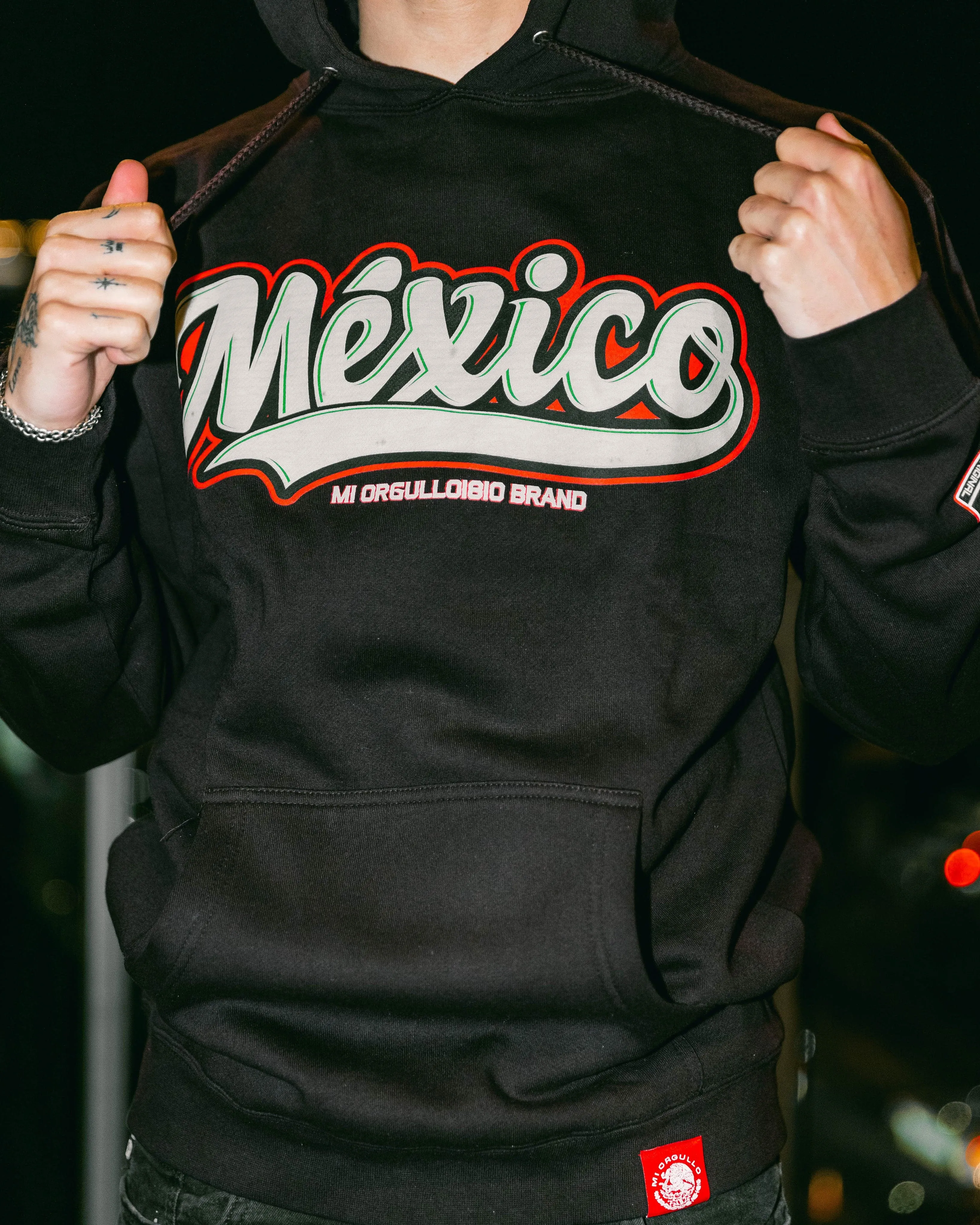 MÉXICO BLACK HOODIE